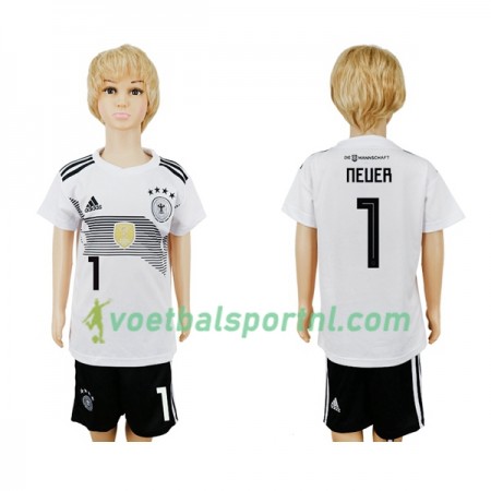 Duitsland Neuer 1 Kind Thuis Tenue WK voetbal 2018